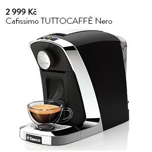 Kávovar Cafissimo Tuttocafe Nero