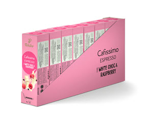 Cafissimo Flavoured Espresso – White Choc & Raspberry