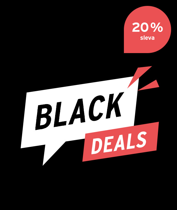 BLACK DEALS - 20 % sleva na vybran&yacute; sortiment!