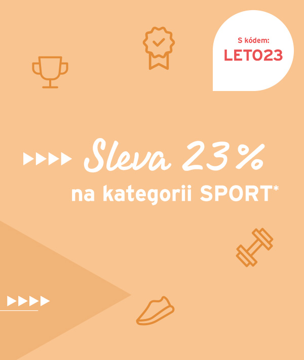 Sleva 23% na kategorii "Sport"