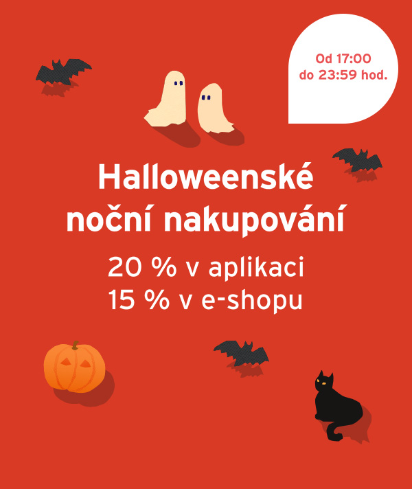 Halloweenské noční nakupování