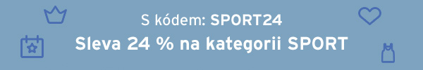 24 % na kategorii SPORT s k&oacute;dem SPORT24