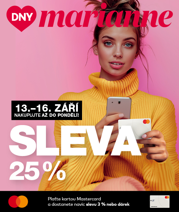 Dny Marianne - 25% sleva při koupi 2 a více výrobků