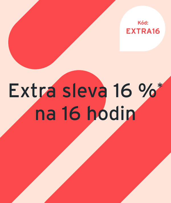 16% s kódem EXTRA16