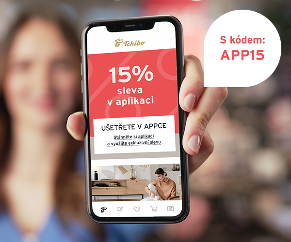 15% sleva v aplikaci