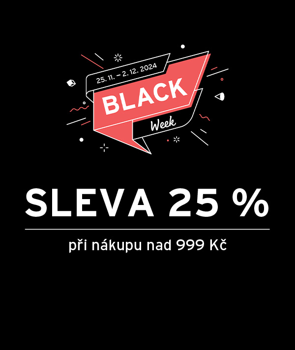 Black week sleva 25 %