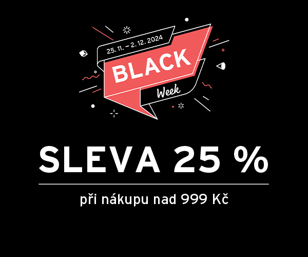 Black week - sleva 25 %