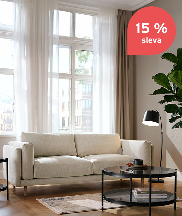 15% sleva na kategorii Bydlení a zahrada ve Slevovém obchodě