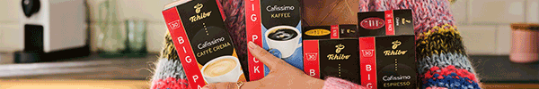 30% sleva na kapsle Cafissimo