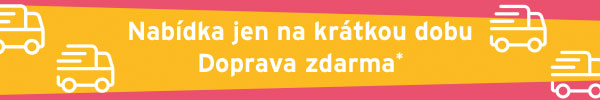 Doprava zadarmo len DNES