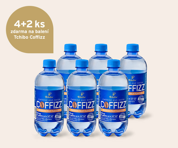 Tchibo Cofizz balení 4+2 zdarma za 179 Kč