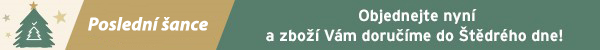 Doprava zdarma & doručen&iacute; do &Scaron;tědr&eacute;ho dne