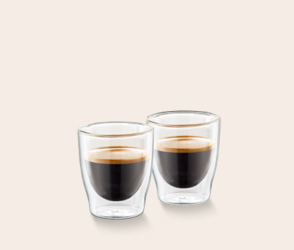Sklenice na espresso, 2 ks