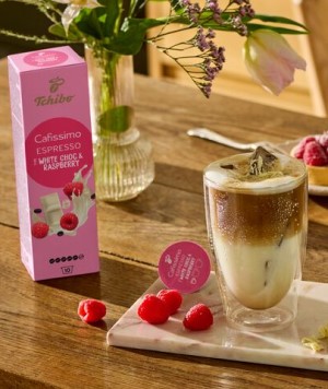  Espresso White Choc & Raspberry