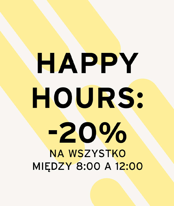 Promocja: 20% rabatu na wszystko